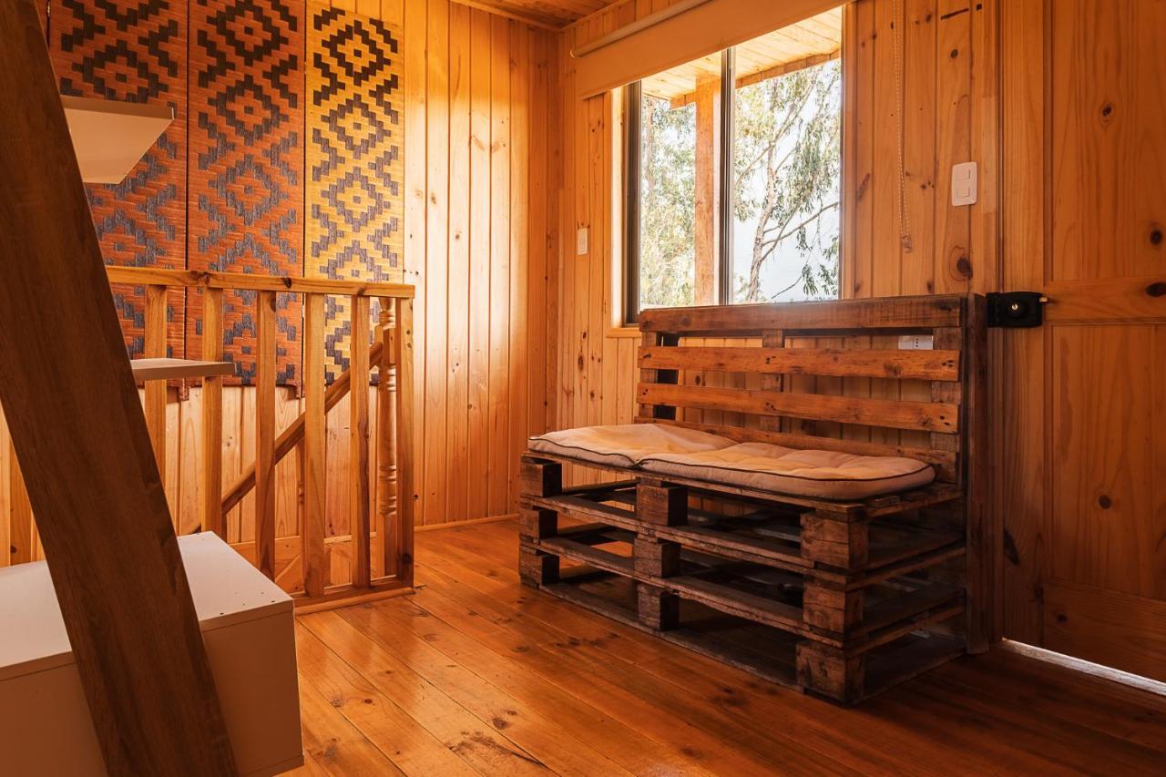 Cabana En Tunquen Con Parrilla, Fogon, Piscina Y Bosque Tunquén Exterior foto