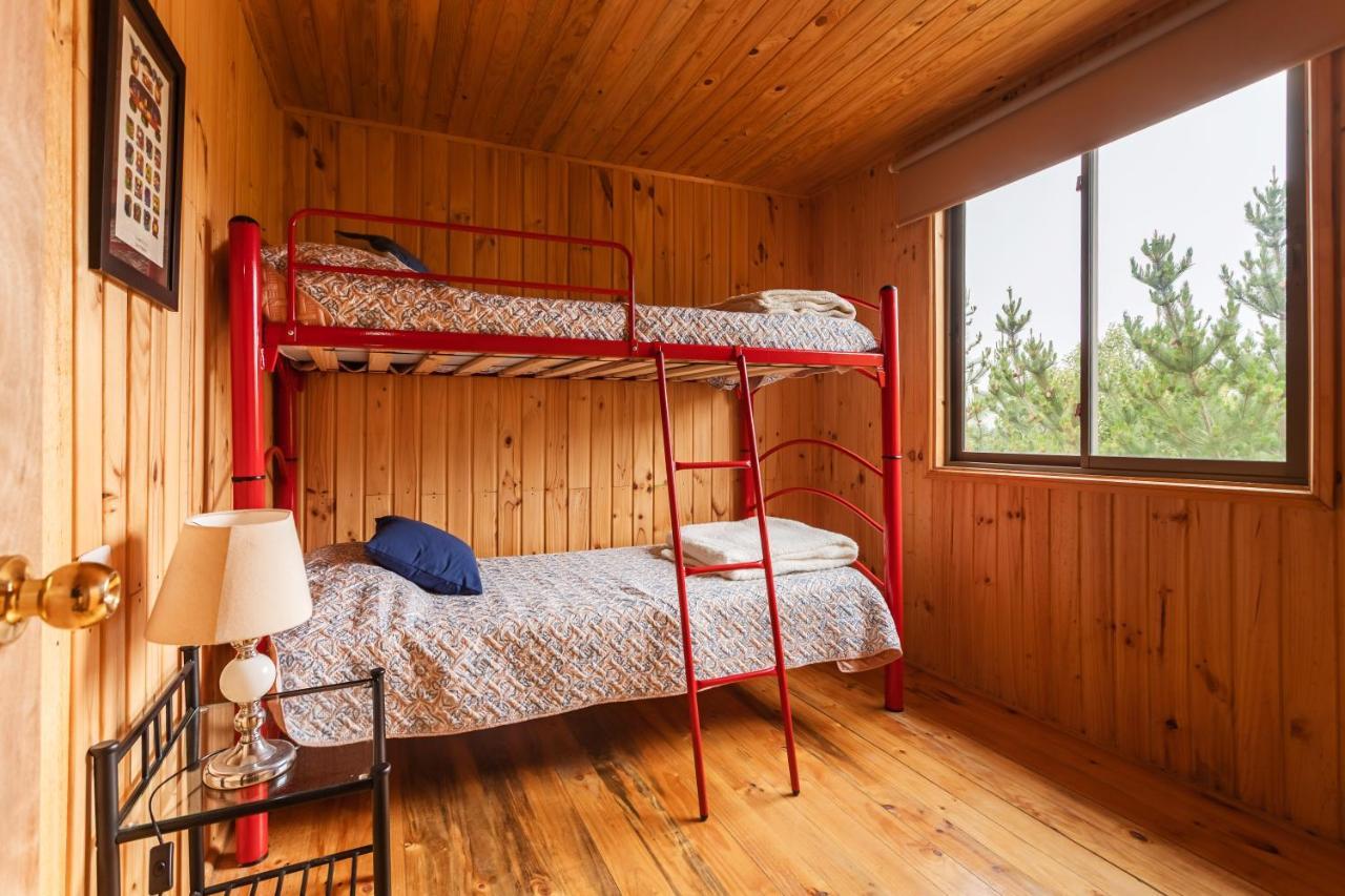 Cabana En Tunquen Con Parrilla, Fogon, Piscina Y Bosque Tunquén Exterior foto