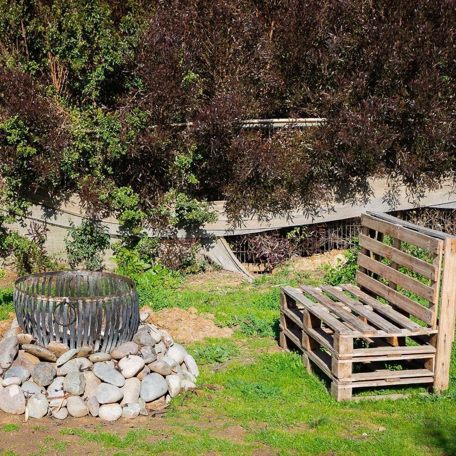 Cabana En Tunquen Con Parrilla, Fogon, Piscina Y Bosque Tunquén Exterior foto
